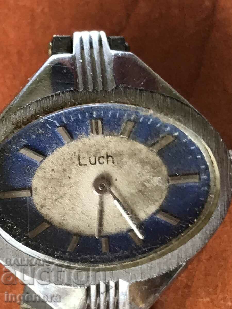 HAND CLOCK "BEAM" LUCH-NOT WORKING with price 23.00 BGN | € 11.76