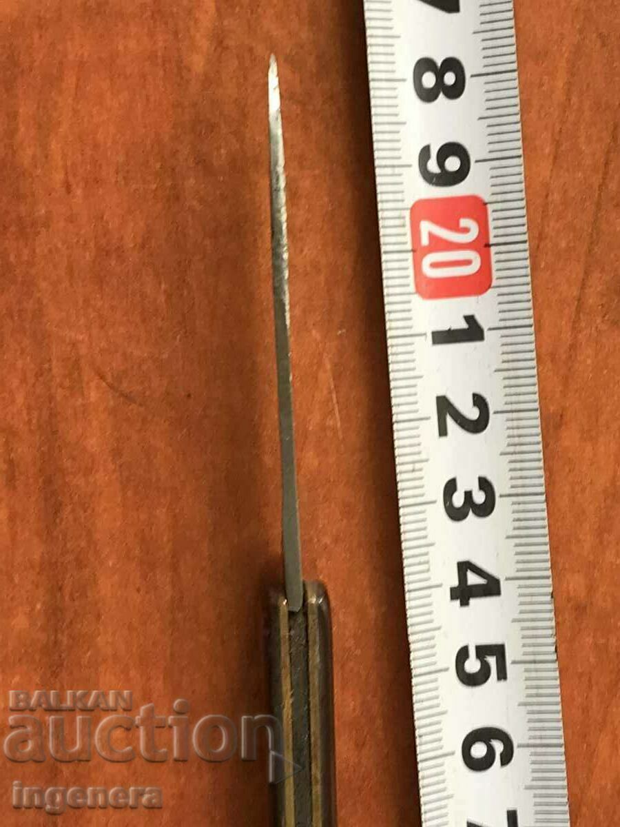 FOLDING KNIFE BLADE LEG ANTIQUE - 6 FOLDING KNIFE BLADE LEG ANTIQUE - 6