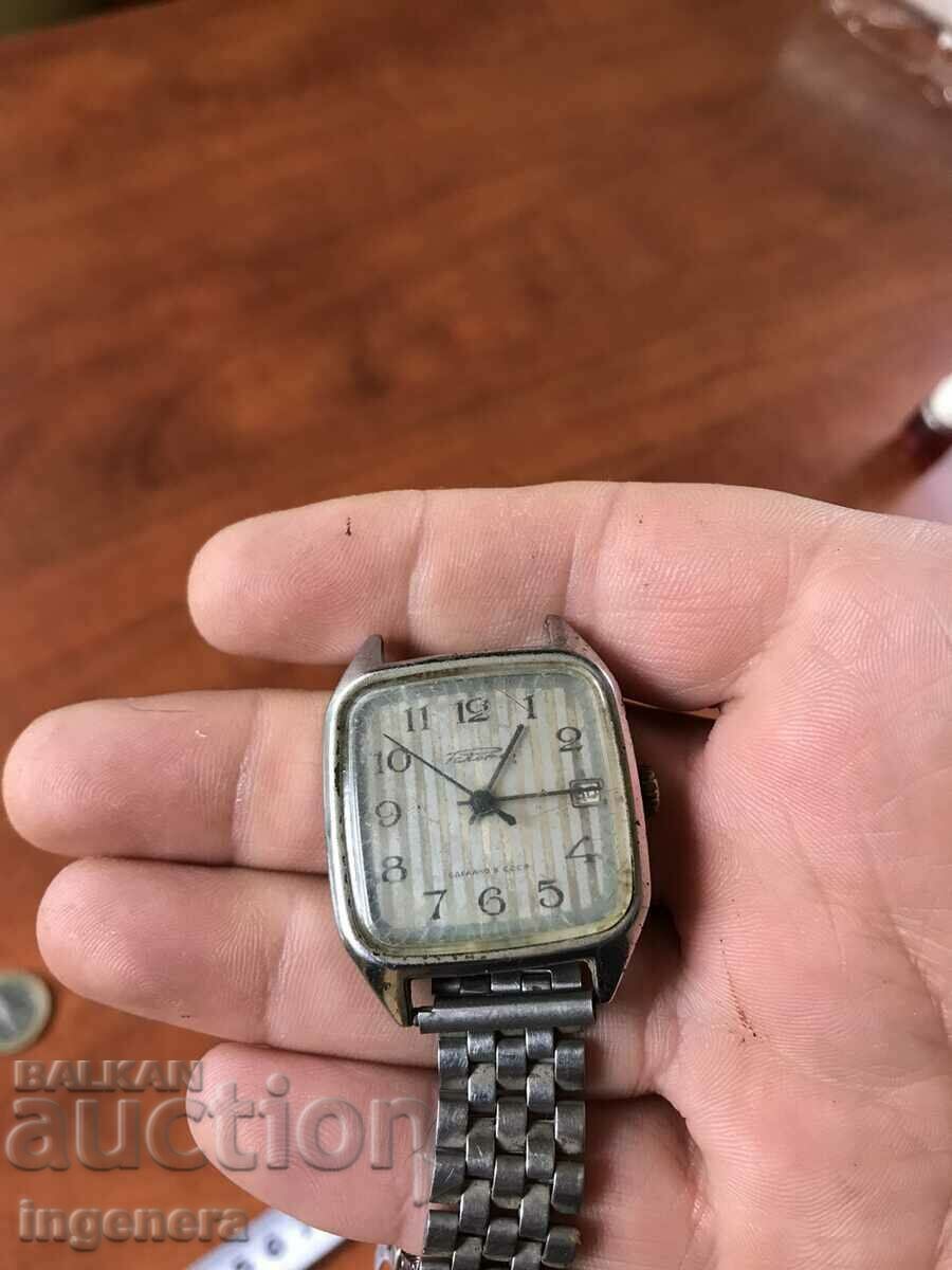 MEN'S "ROCKET" HAND WATCH RAKETA-NOT WORKING with price 29.00 BGN | € 14.83 MEN'S "ROCKET" HAND WATCH RAKETA-NOT WORKING with price 29.00 BGN | € 14.83