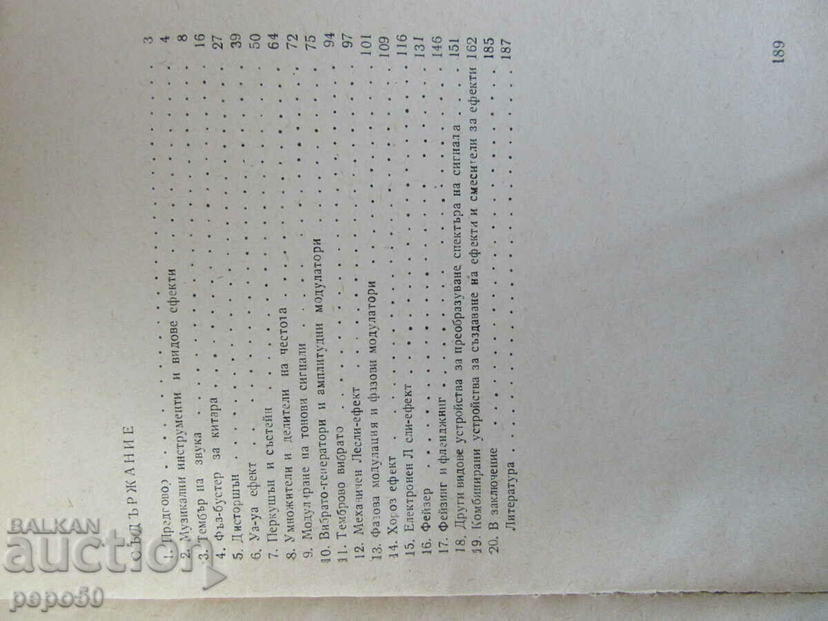 ELECTRONIC MUSIC EFFECTS - 1984 with price € 1.50 | 2.93 BGN