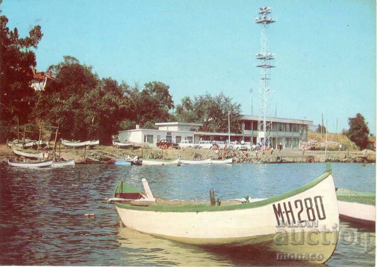 Παλιά κάρτα - Michurin, το λιμάνι