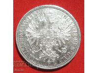 1 florin 1885 Austria-Hungary silver COMPARE AND ASSESS !