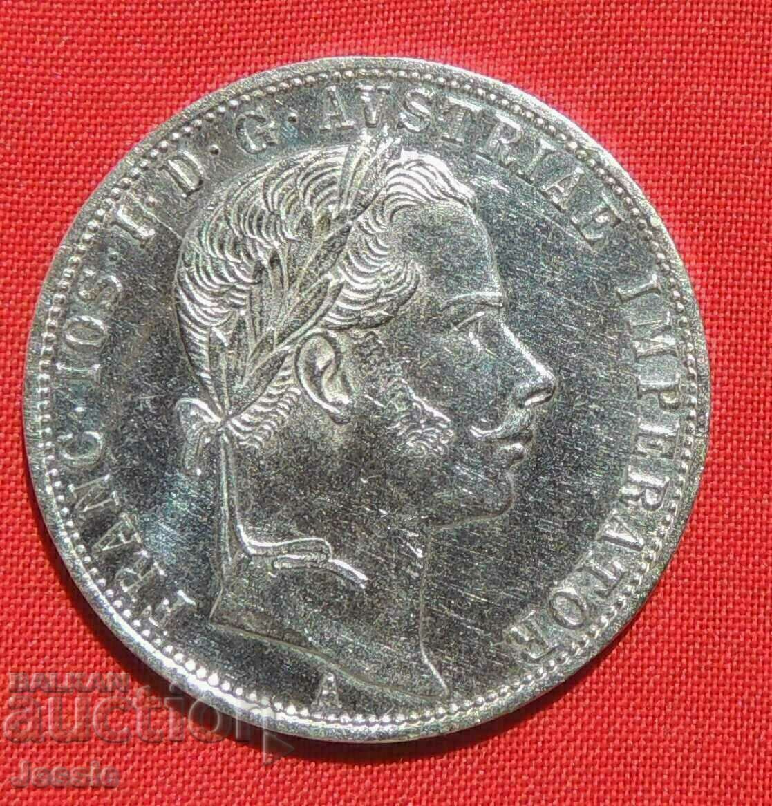 1 florin 1860 Austria-Hungary silver COMPARE AND ASSESS ! with price 70.95 BGN | € 36.28 1 florin 1860 Austria-Hungary silver COMPARE AND ASSESS ! with price 70.95 BGN | € 36.28