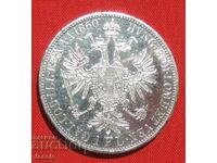 1 florin 1860 Austria-Hungary silver COMPARE AND ASSESS !