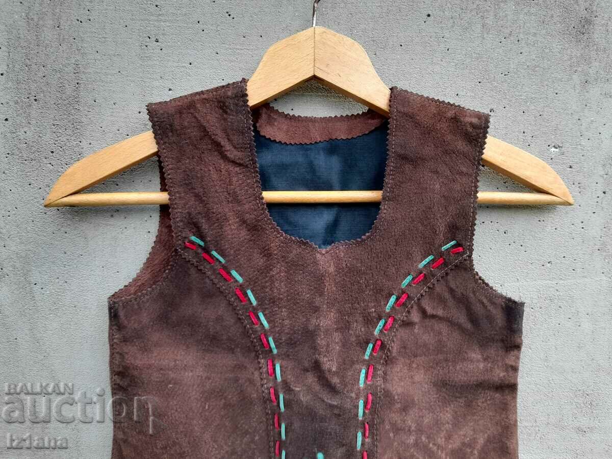 Old children's leather cloth with price 50.00 BGN | € 25.56