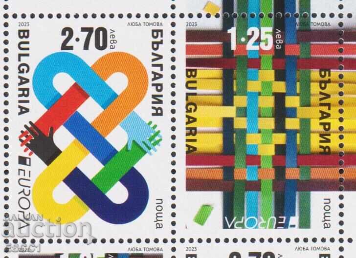 Pure stamps Europe SEP 2023 from Bulgaria Pure stamps Europe SEP 2023 from Bulgaria