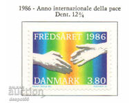 1986. Danemarca. Anul Internațional al Păcii.