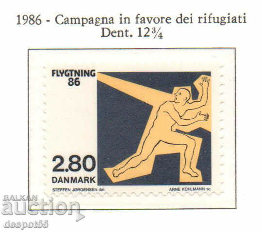 1986. Дания. Датски съвет за бежанците.