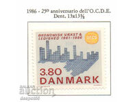 1986. Denmark. 25th anniversary of the founding of the OECD.