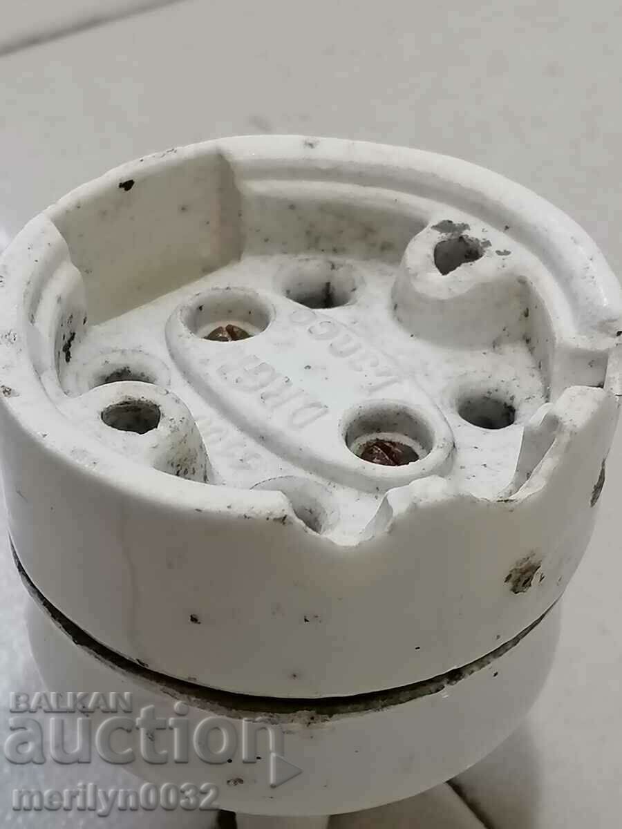 1920s porcelain LANCO German key switch - 6 1920s porcelain LANCO German key switch - 6