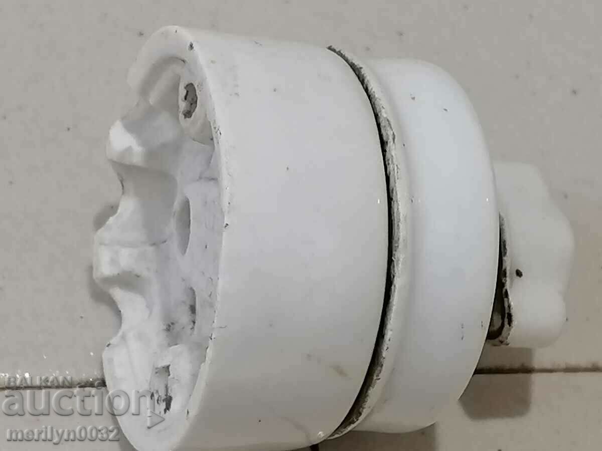 1920s porcelain LANCO German key switch - 7 1920s porcelain LANCO German key switch - 7