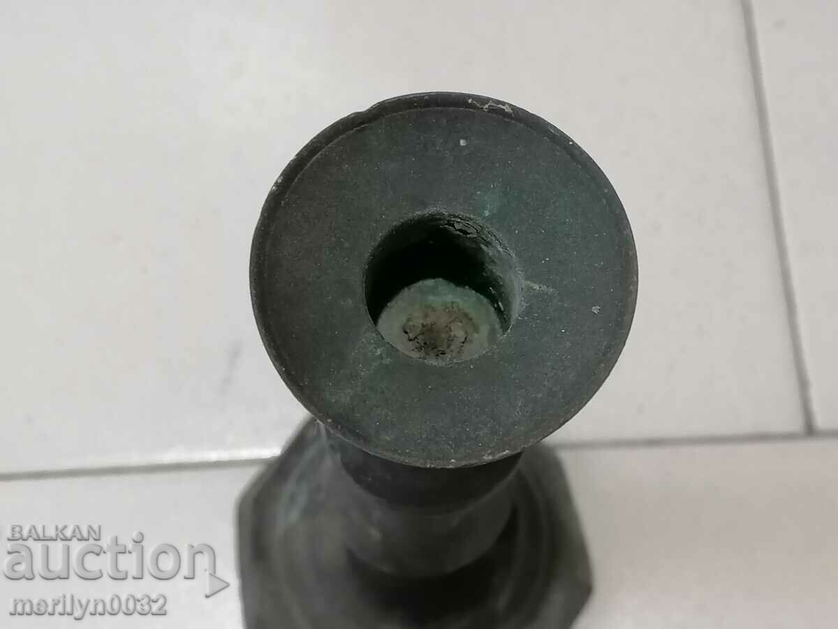 Old bronze candlestick, decor, candelabra, lamp, candle, lantern - 7 Old bronze candlestick, decor, candelabra, lamp, candle, lantern - 7