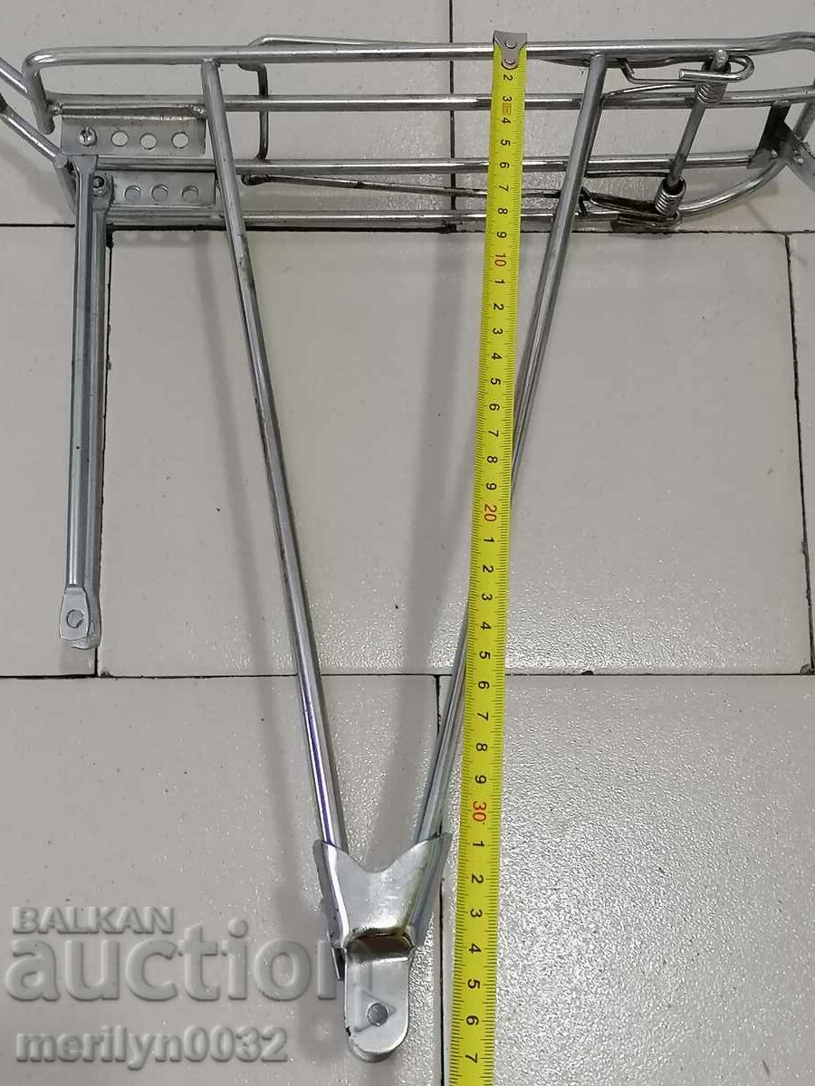 Old leather bicycle seat marked - 5 Old leather bicycle seat marked - 5