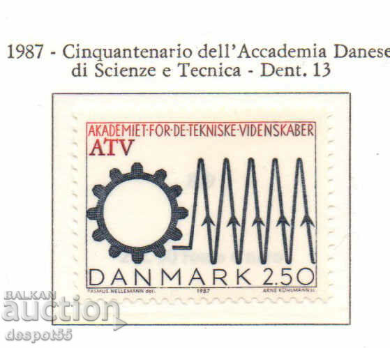 1987. Denmark. 50 years of the Academy of Technical Sciences.