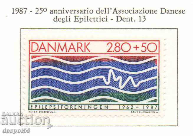 1987. Denmark. 25 years of the Danish Epilepsy Society.