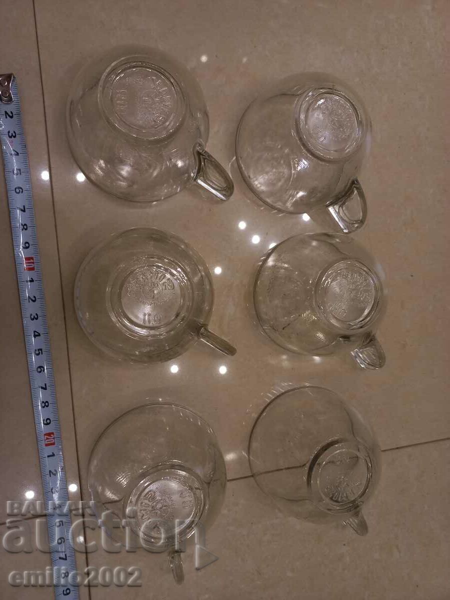 Delivery of Glass cups duralex Czechoslovakia Delivery of Glass cups duralex Czechoslovakia