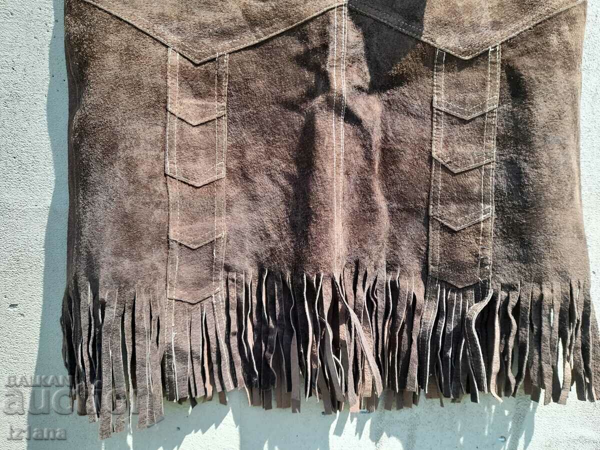 Fusta veche din piele - 6