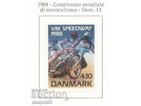 1988. Denmark. World 2nd in speedway motorcycling.