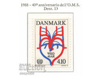 1988. Denmark. 40th anniversary of WHO.