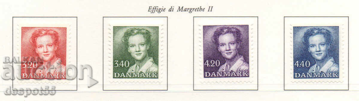 1989. Denmark. Queen Margrethe II.