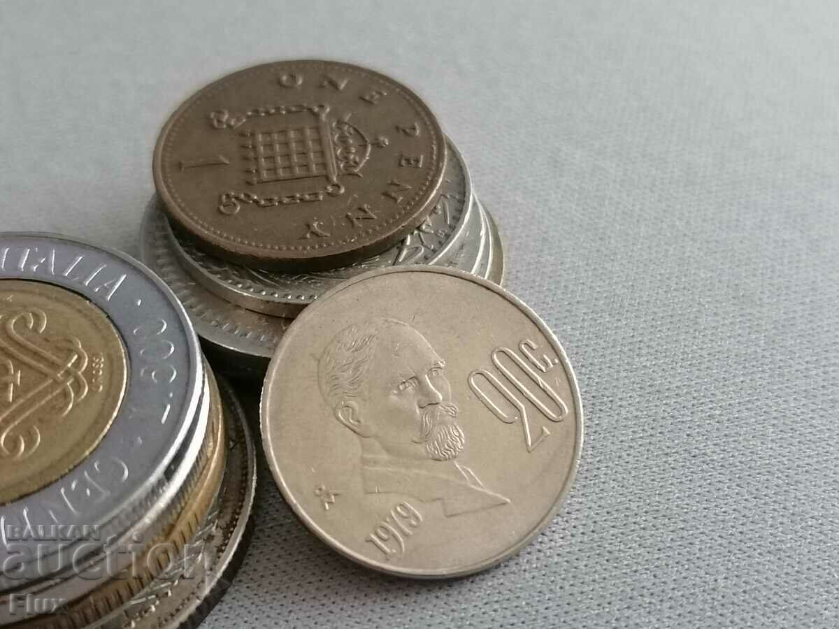 Moneda - Mexic - 20 cenți 1979. cu preț 1.35 BGN | € 0.69 Moneda - Mexic - 20 cenți 1979. cu preț 1.35 BGN | € 0.69