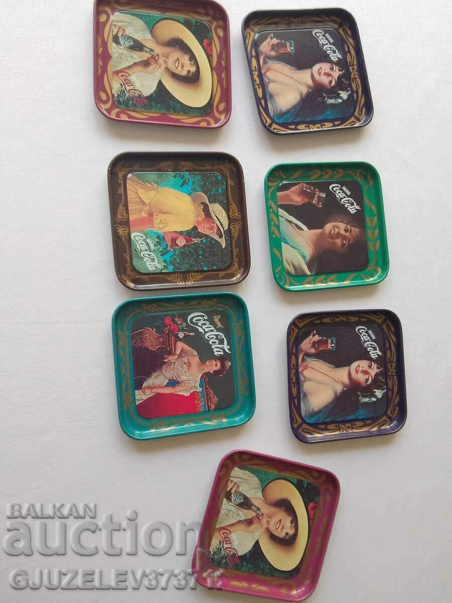 Delivery of Coca Cola collection/Set of coasters with Retro Sosa designs