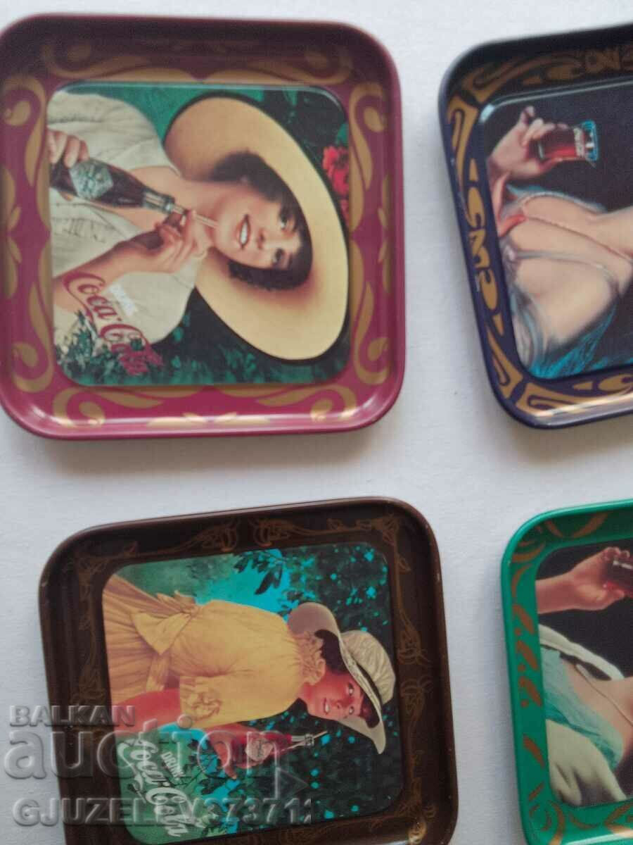 Coca Cola collection/Set of coasters with Retro Sosa designs - 7