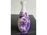 Beautiful vase NANCY DAUM NANCY secession purple replica