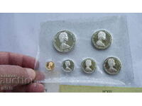 МОНЕТИ-Вирджински острови-Елизабет II-/сребро/-1974г.