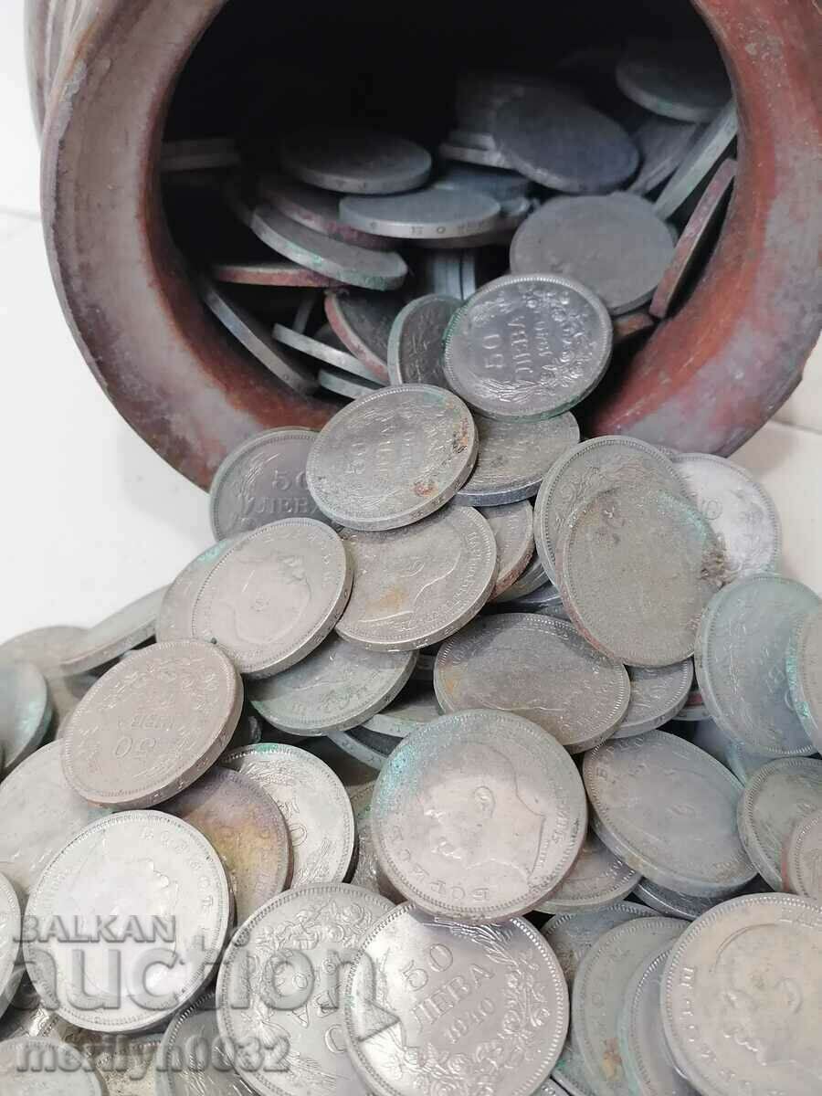 Coins 50 BGN 1940/43 Kingdom of Bulgaria FIND with price 699.00 BGN | € 357.39 Coins 50 BGN 1940/43 Kingdom of Bulgaria FIND with price 699.00 BGN | € 357.39