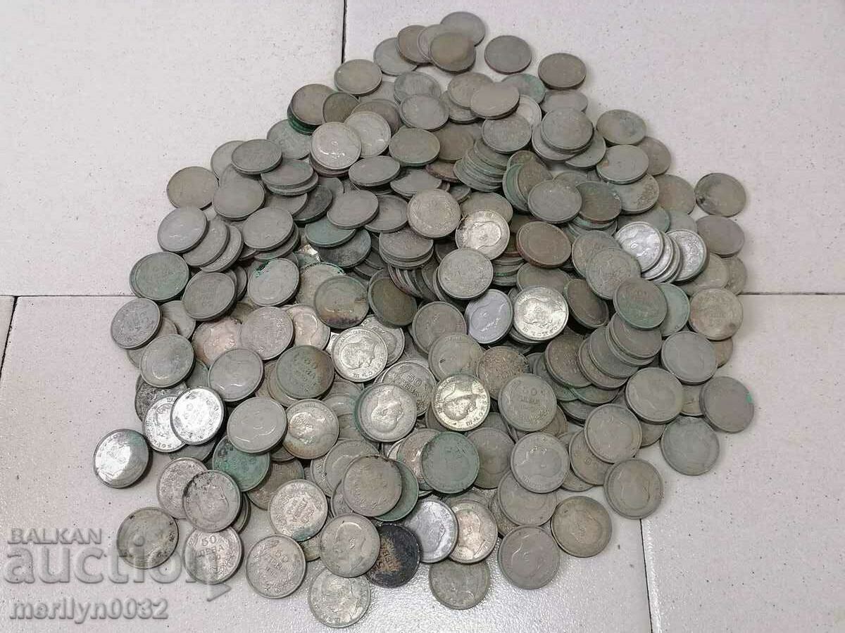 Auction Coins 50 BGN 1940/43 Kingdom of Bulgaria FIND Auction Coins 50 BGN 1940/43 Kingdom of Bulgaria FIND