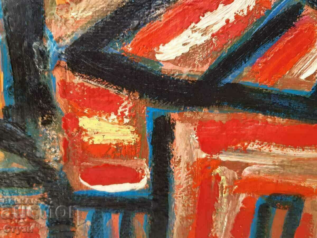 Ένας παλιός πίνακας σε στυλ Genko Genkov, λάδι σε καμβά, 52 x 70 cm - 7 Ένας παλιός πίνακας σε στυλ Genko Genkov, λάδι σε καμβά, 52 x 70 cm - 7