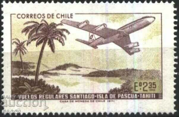 Чиста марка Авиация Самолет 1971 от Чили