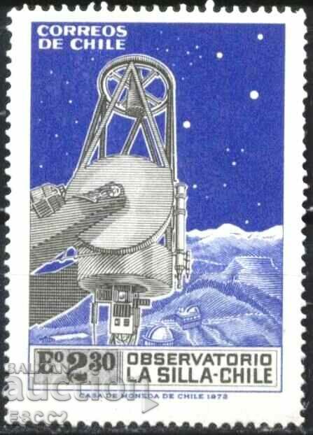 Observatorio Kosmos 1973 clean stamp from Chile