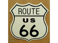 Metal Sign ROUTE US 66 USA