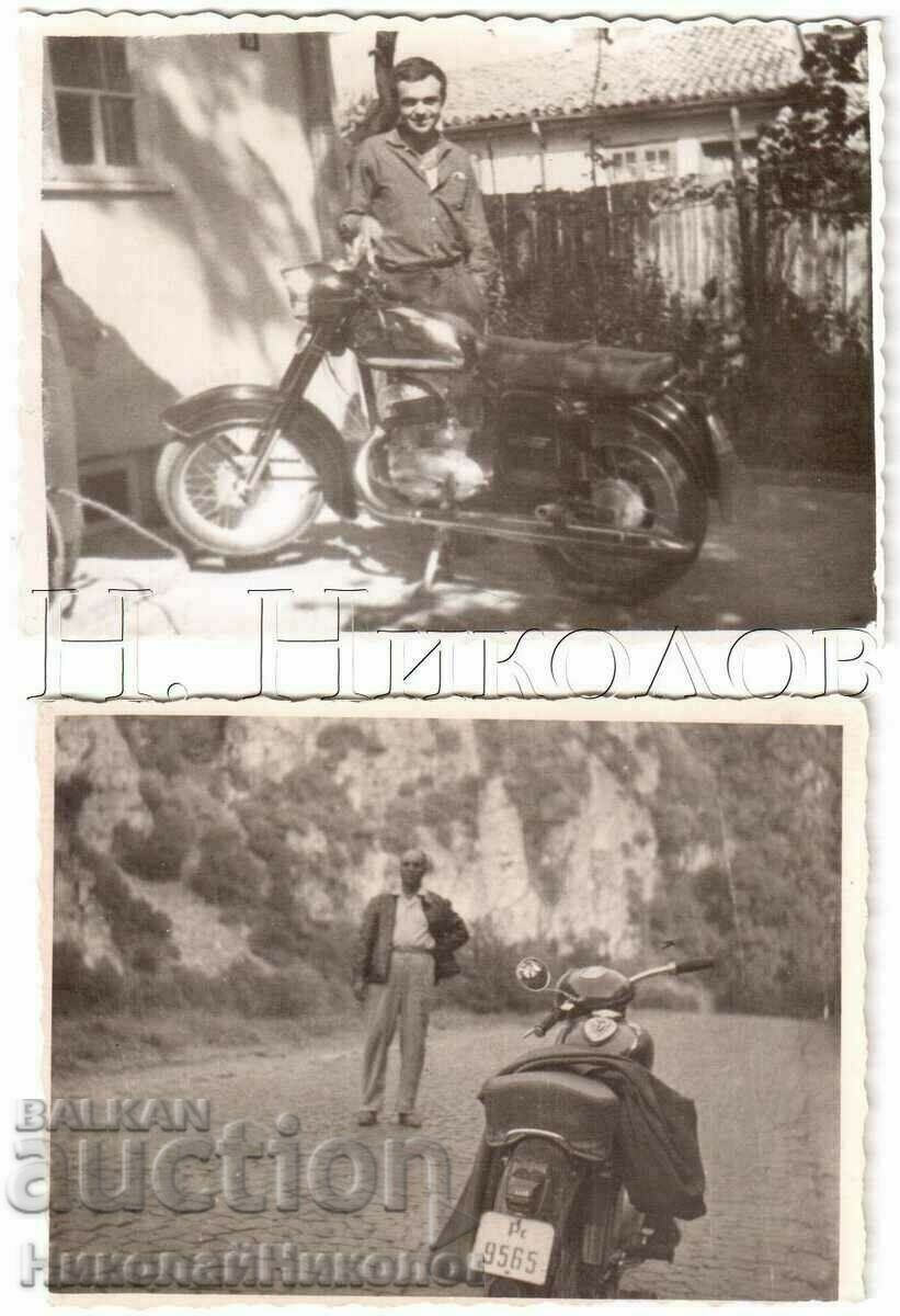 2x SMALL OLD PHOTOS MOTOR MOTORS G308 2x SMALL OLD PHOTOS MOTOR MOTORS G308