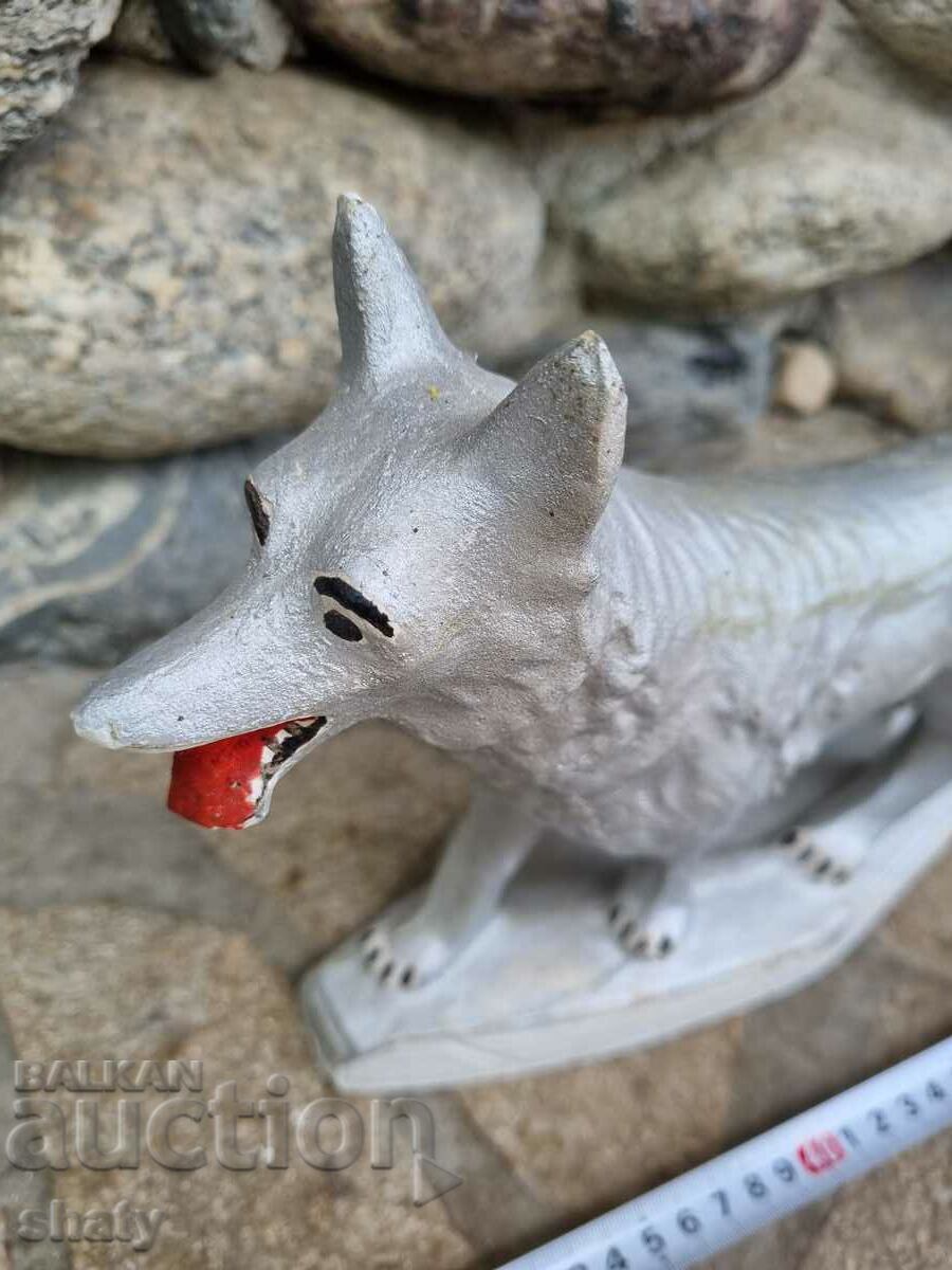 Delivery of Wolf. Ceramics. Figure