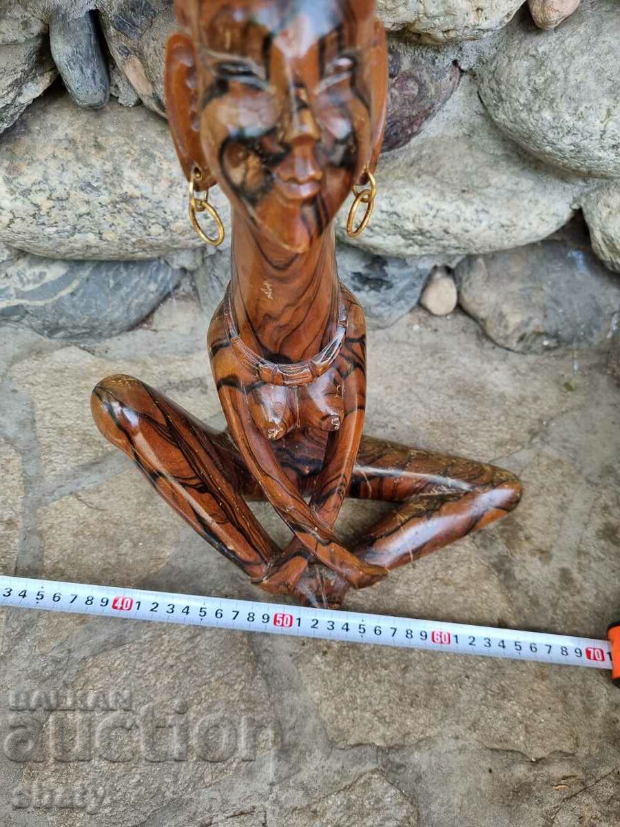 Large wooden figure. A woman. with price 145.00 BGN | € 74.14 Large wooden figure. A woman. with price 145.00 BGN | € 74.14