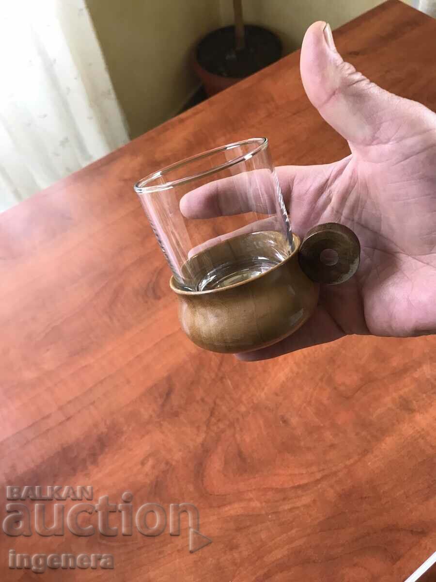 WOODEN MOUNTED GLASS FINE WORKMANSHIP PLASTIC with price 32.00 BGN | € 16.36