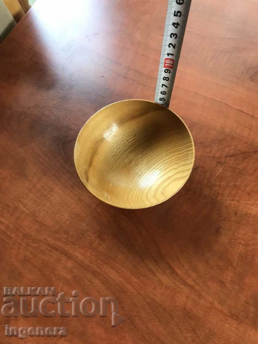 BOWL WOOD TURNED FINE EXECUTION - 5
