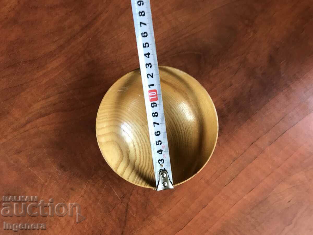 BOWL WOOD TURNED FINE EXECUTION - 6