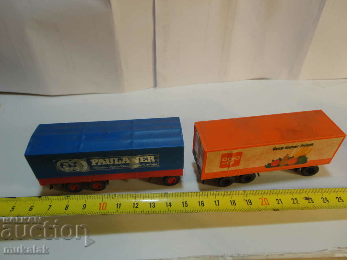 WIKING?HERPA?PREISER?KIBRI? HO 1/87 TRUCK 2 PCS. TRAILER - 5 WIKING?HERPA?PREISER?KIBRI? HO 1/87 TRUCK 2 PCS. TRAILER - 5