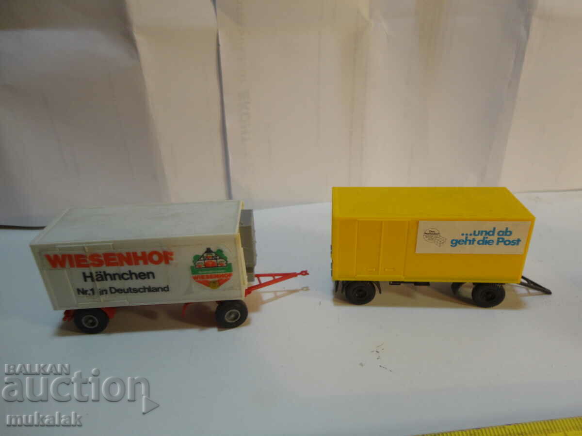 Auction WIKING?HERPA?PREISER?KIBRI? HO 1/87 TRUCK 2 PCS. TRAILER Auction WIKING?HERPA?PREISER?KIBRI? HO 1/87 TRUCK 2 PCS. TRAILER