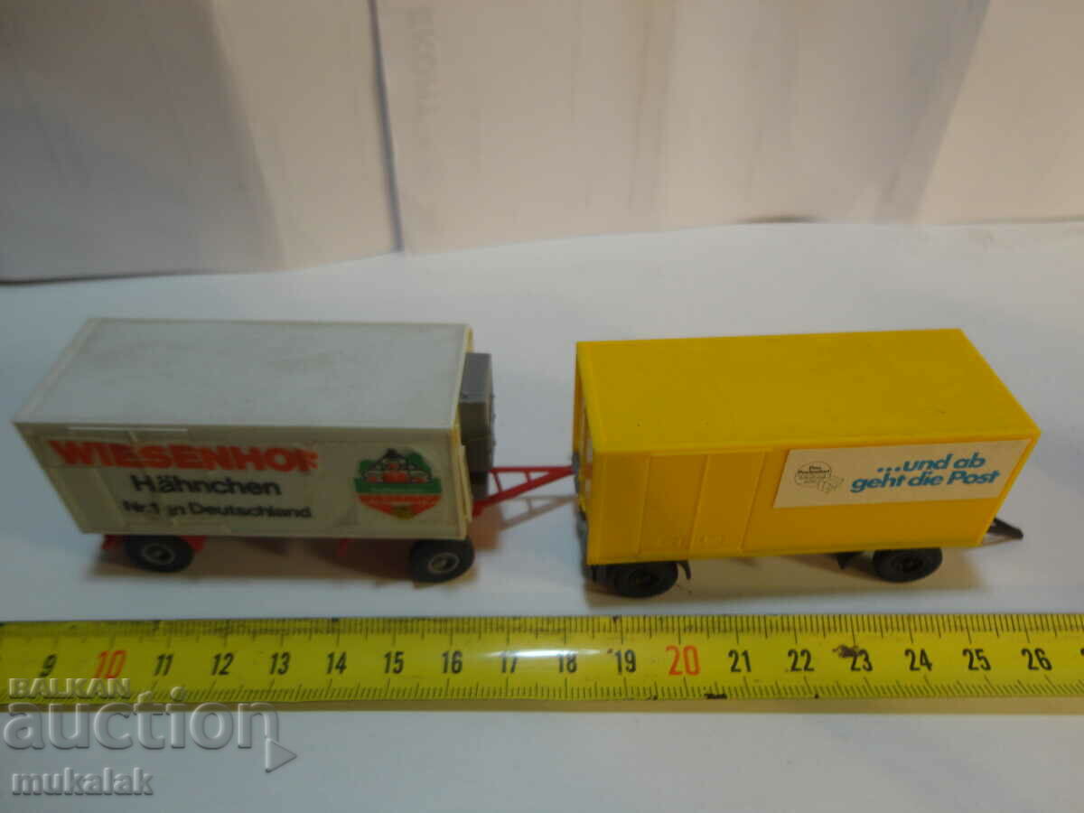 Delivery of WIKING?HERPA?PREISER?KIBRI? HO 1/87 TRUCK 2 PCS. TRAILER Delivery of WIKING?HERPA?PREISER?KIBRI? HO 1/87 TRUCK 2 PCS. TRAILER