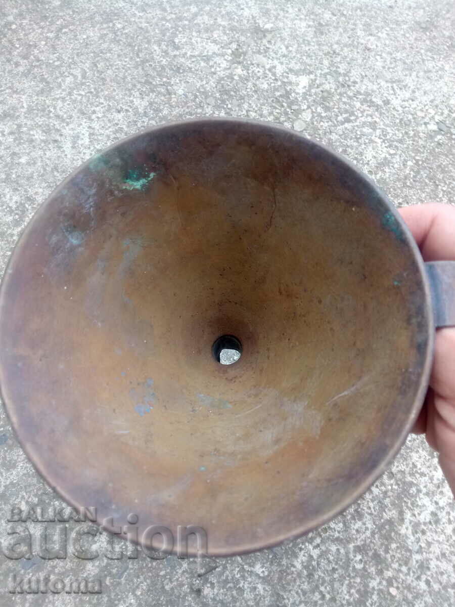 Old bronze funnel with price 24.99 BGN | € 12.78 Old bronze funnel with price 24.99 BGN | € 12.78