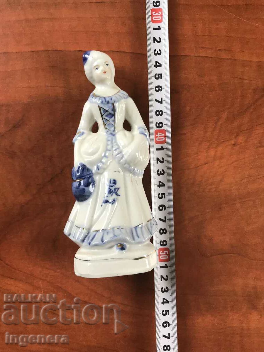 PORCELAIN FIGURE STATUE with price 22.00 BGN | € 11.25 PORCELAIN FIGURE STATUE with price 22.00 BGN | € 11.25