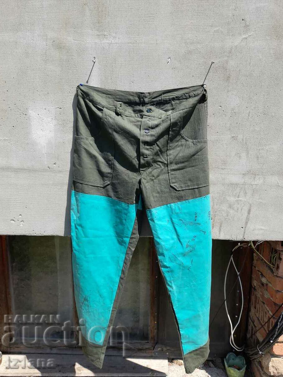 Old welder's pants