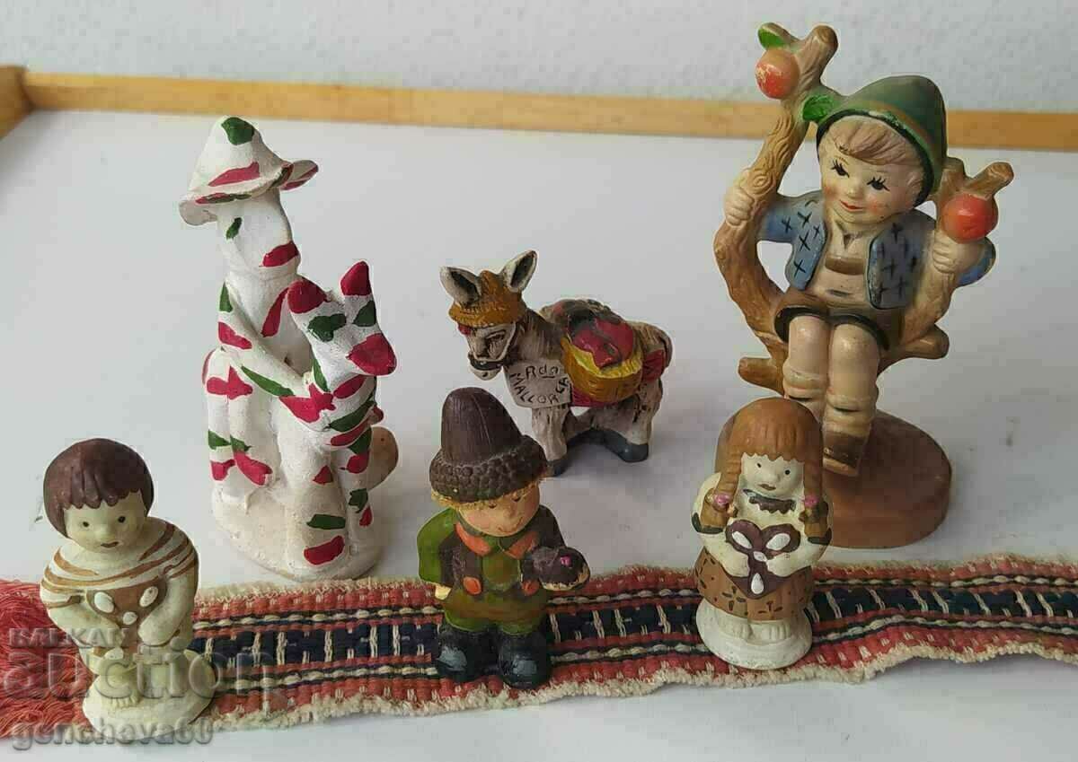 Fluier ceramic și diverse figurine - 5