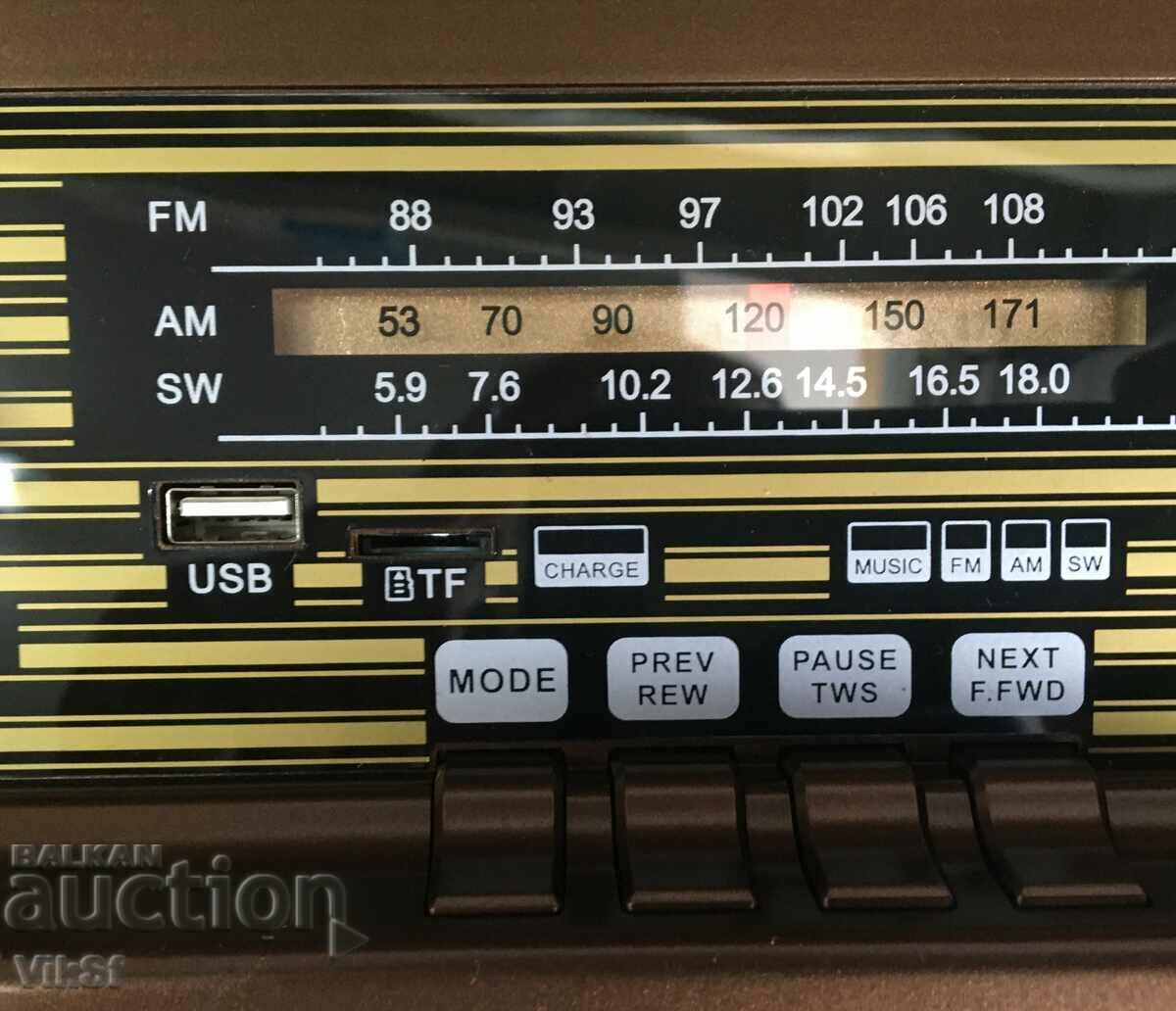 Delivery of Retro radio GOLON RX BT 939 Bluetooth Usb Sd, FM, AM, SW - Delivery of Retro radio GOLON RX BT 939 Bluetooth Usb Sd, FM, AM, SW -