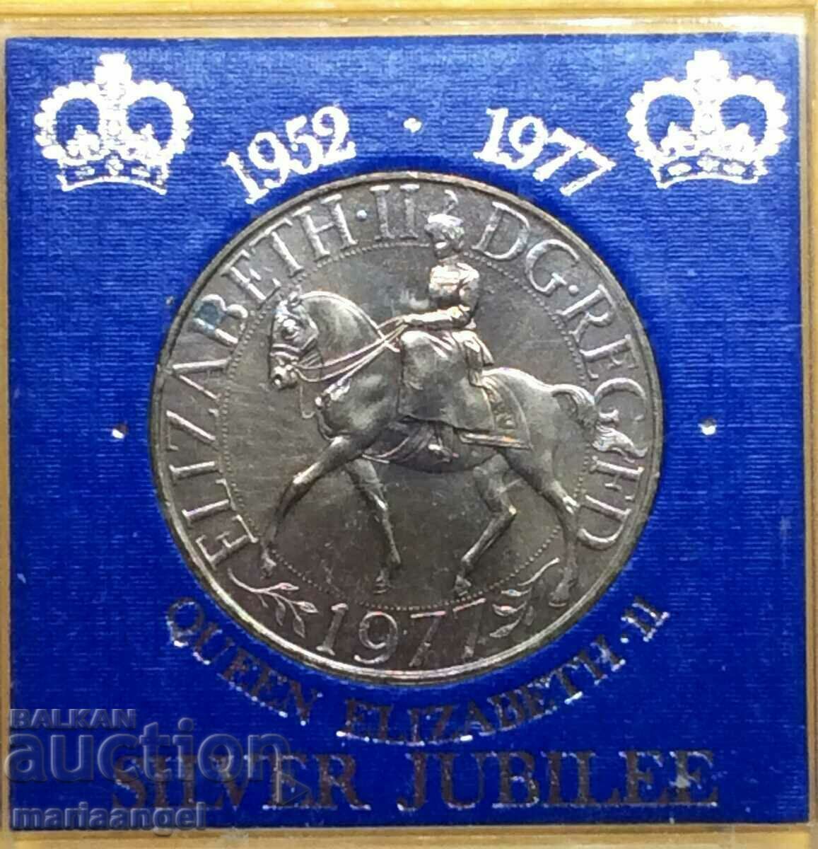 Великобритания 1952-1977 кралица Елизавета II юбилей